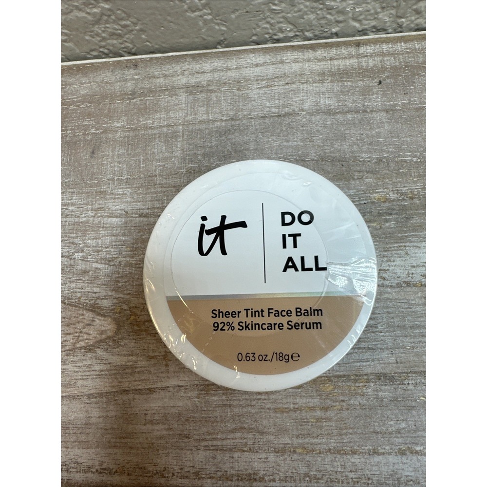 $21 🌙 IT Cosmetics Do It All Sheer Tint Face Balm 125 Fair Cool - SEALED